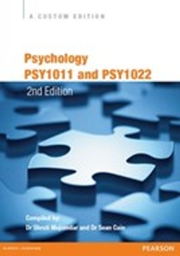 Cover Art for 9781488689116, Value Pack Psychology PSY1011 and PSY1022 Custom Book and Pearson Vitalsource eText by Lilienfeld
