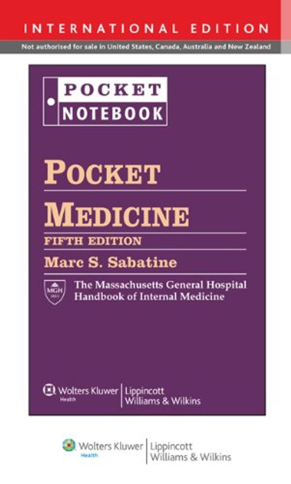 Cover Art for 9781451188875, Pocket Medicine by Marc S. Sabatine