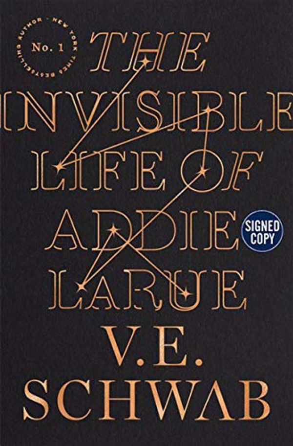 Cover Art for 9781250793997, The Invisible Life of Addie LaRue - Signed / Autographed Copy by V.e. Schwab