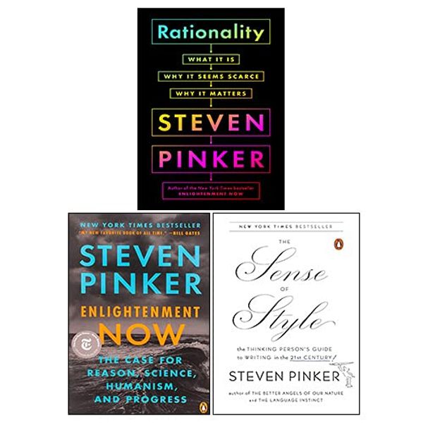 Cover Art for 9789124152956, Steven Pinker Collection 3 Books Set (Enlightenment Now, Rationality [Hardcover], The Sense of Style) by Steven Pinker