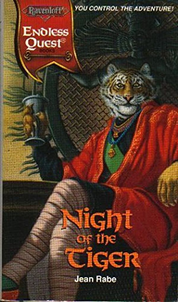 Cover Art for 9780786901142, Night of the Tiger by Jean Rabe