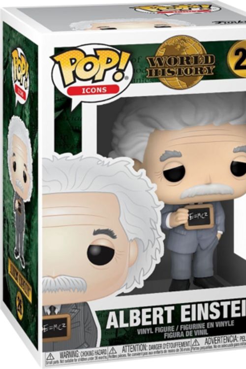 Cover Art for 0889698435437, FUNKO POP! Icons: Albert Einstein by POP