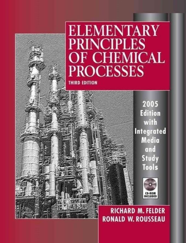 Cover Art for 9780471720638, Elementary Principles of Chemical Processes: Integrated Media and Study Tools by Felder