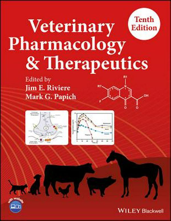 Cover Art for 9781118855829, Veterinary Pharmacology and Therapeutics by Jim E. Riviere, Mark G. Papich