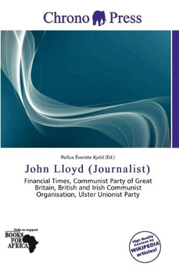 Cover Art for 9786139963478, John Lloyd (Journalist) by 