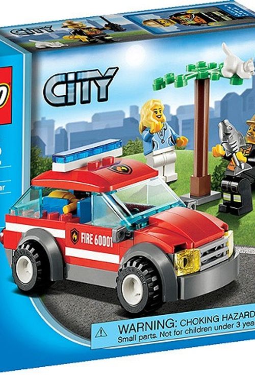 Cover Art for 0673419187121, Fire Chief Car Set 60001 by LEGO