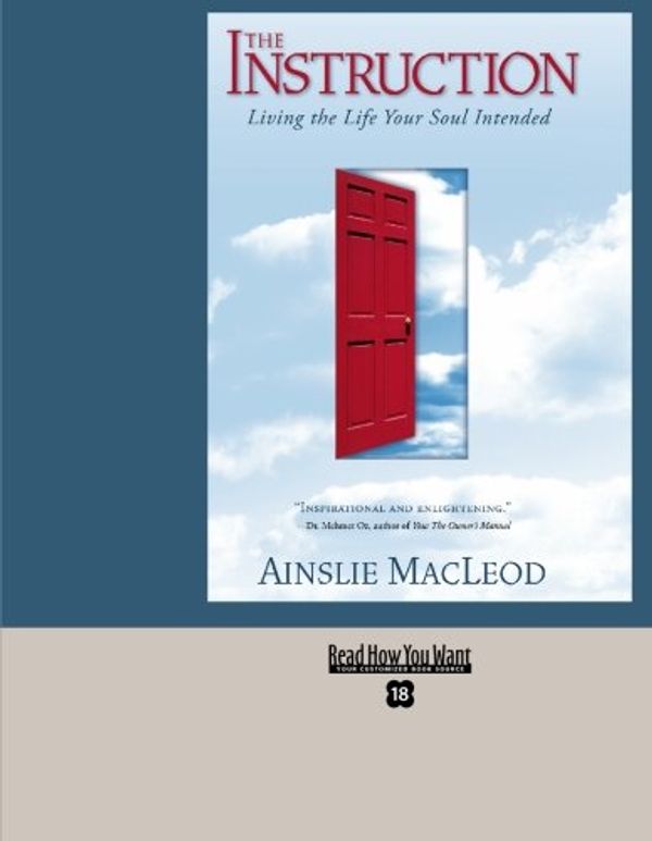 Cover Art for 9781427098979, The Instruction by Ainslie Macleod