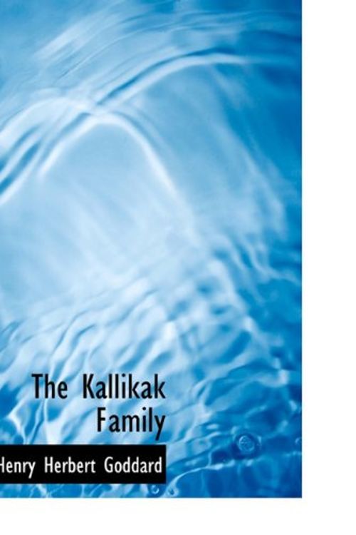 Cover Art for 9781117781389, Kallikak Family by Henry Herbert Goddard