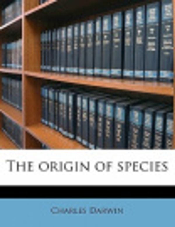 Cover Art for 9781172290383, The Origin of Species by Charles Darwin