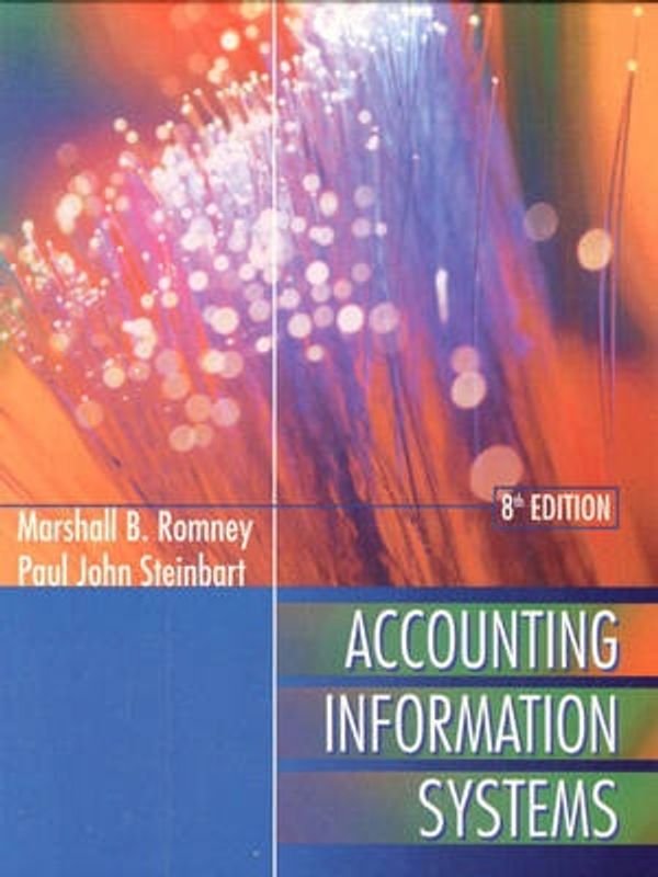 Cover Art for 9780201357219, Accounting Information Systems by Marshall B. Romney