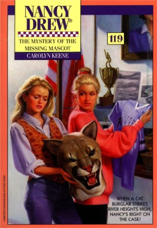 Cover Art for B00E2RX24I, The Mystery of the Missing Mascot (Nancy Drew Book 119) by Carolyn Keene