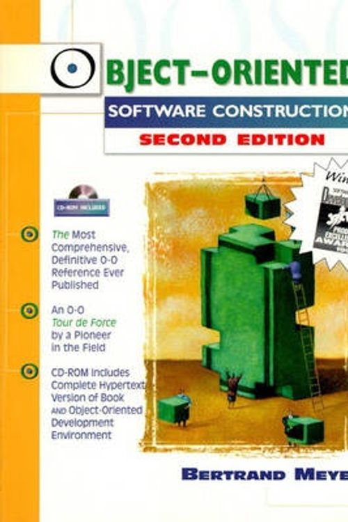 Cover Art for 9780136291558, Object-Oriented Software Construction (Book/CD-ROM) by Bertrand Meyer