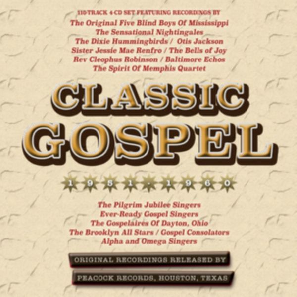 Cover Art for 0824046711924, Classic Gospel 1951-60 / Various Artists by Unknown