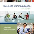 Cover Art for 9780073261409, Business Communication: Building Critical Skills with BComm GradeMax by Kitty Locker