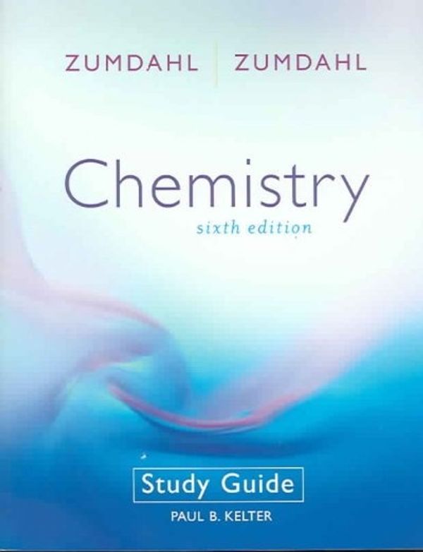 Cover Art for 9780618221622, Chemistry 6e S/G by Zumdahl