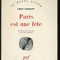 Cover Art for 9782070231720, Paris est une fête by Ernest Hemingway