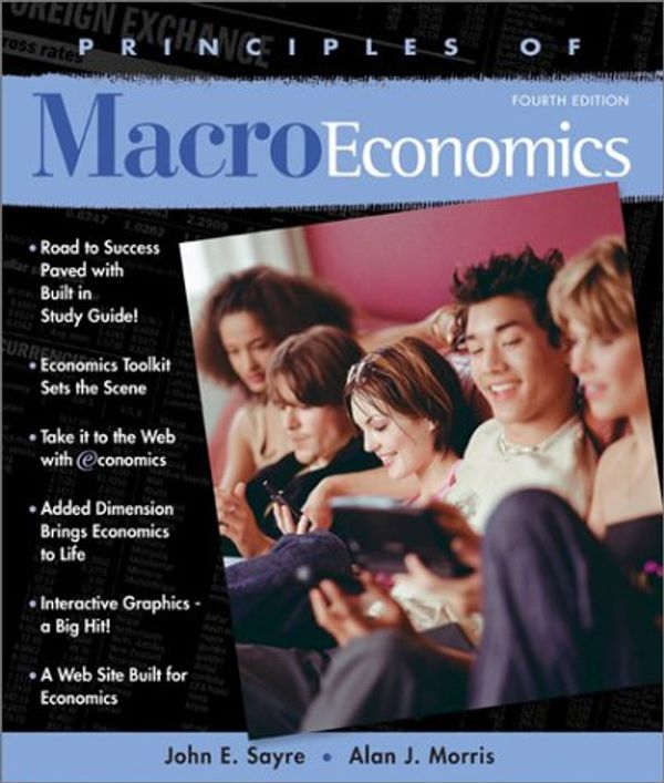 Cover Art for 9780070914551, Principles of Macroeconomics by Alan Morris John Sayre