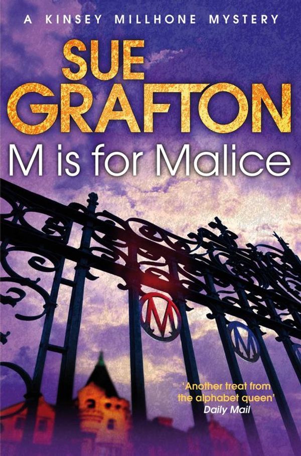 Cover Art for 9780330348768, M is for Malice by Sue Grafton