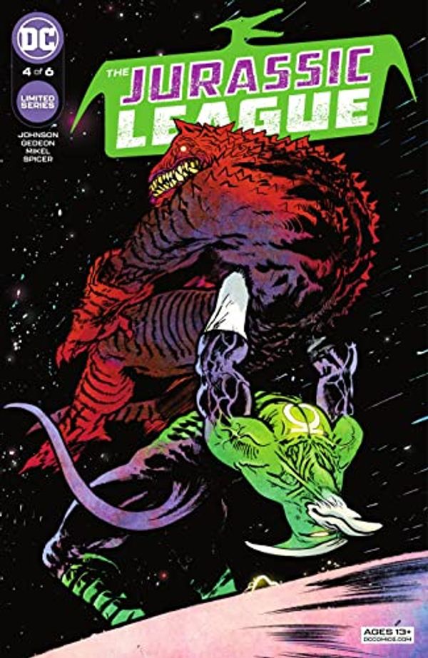 Cover Art for B0B6WHQJK6, The Jurassic League (2022-) #4 by Johnson, Daniel Warren, Gedeon, Juan