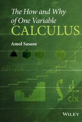 Cover Art for 9781119043386, One Variable Calculus by Amol Sasane