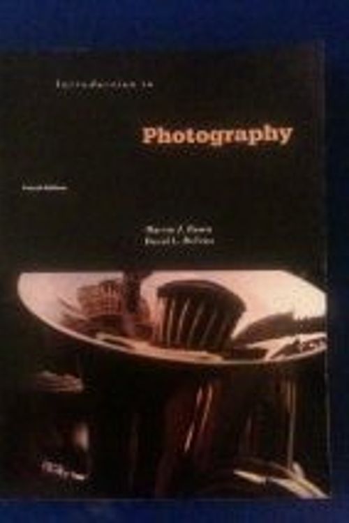 Cover Art for 9780534178505, Introduction to Photography by Marvin J Rosen