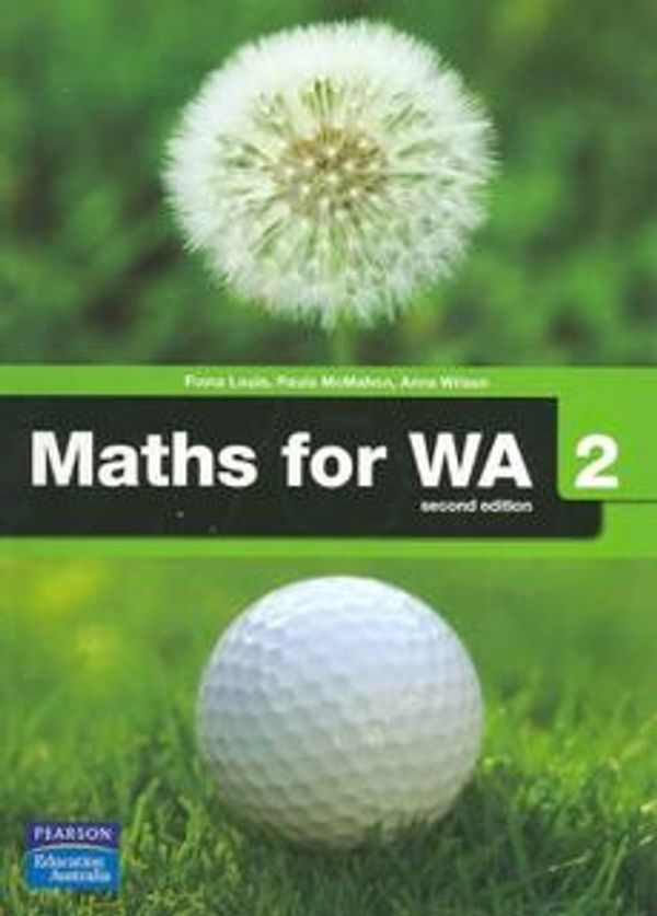 Cover Art for 9780733983634, Maths for WA by Fiona Louis