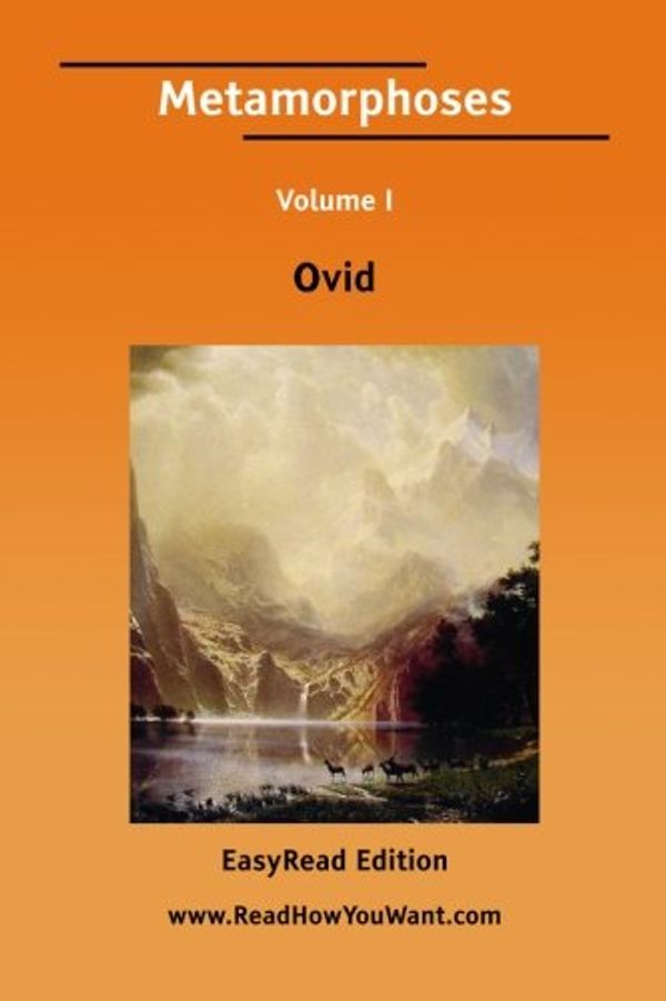 Cover Art for 9781425053420, Metamorphoses: Easyread Super Large 20pt Edition by Ovid