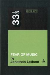 Cover Art for 9781441121004, Talking Heads' Fear of Music by Jonathan Lethem