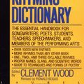 Cover Art for 9780385413503, Compl Rhyming Dictionary by C. Wood