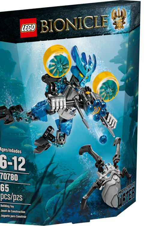 Cover Art for 5702015350983, Protector of Water Set 70780 by LEGO