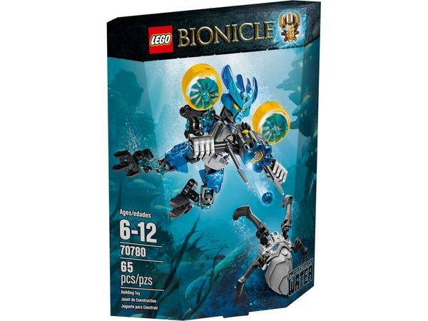 Cover Art for 5702015350983, Protector of Water Set 70780 by LEGO