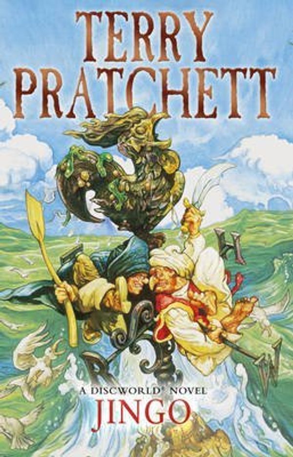 Cover Art for B00QATSQYC, [(Jingo: (Discworld Novel 21))] [ By (author) Terry Pratchett ] [July, 2013] by Terry Pratchett