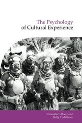 Cover Art for 9780521005524, The Psychology of Cultural Experience by Carmella C Moore