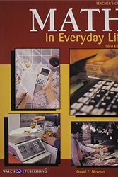 Cover Art for 9780825142833, Math in Everyday Life by David E Newton
