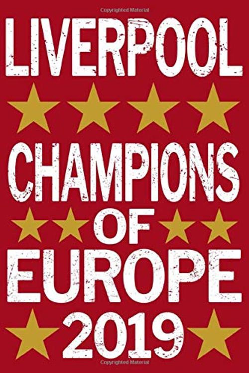 Cover Art for 9781071490099, Liverpool Champions of Europe 2019: Blank Line Journal Notebook for Writing and taking Notes in School or at the Office. by Ventana Media Publishing