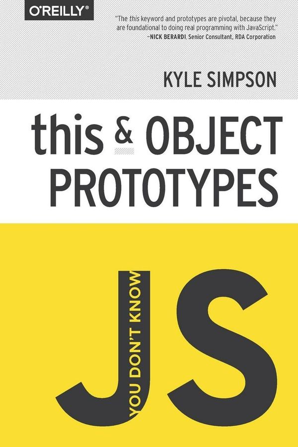 Cover Art for 9781491904152, You Don't Know JS: this & Object Prototypes by Kyle Simpson