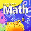 Cover Art for 9780153207464, Harcourt School Publishers Math by Harcourt School Publishers