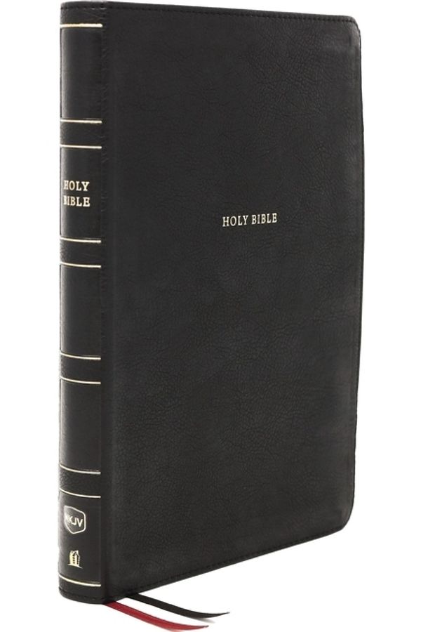 Cover Art for 9780785238201, Nkjv, Reference Bible, Center-Column Giant Print, Leathersoft, Black, Red Letter Edition, Comfort Print: Holy Bible, New King James Version by Thomas Nelson