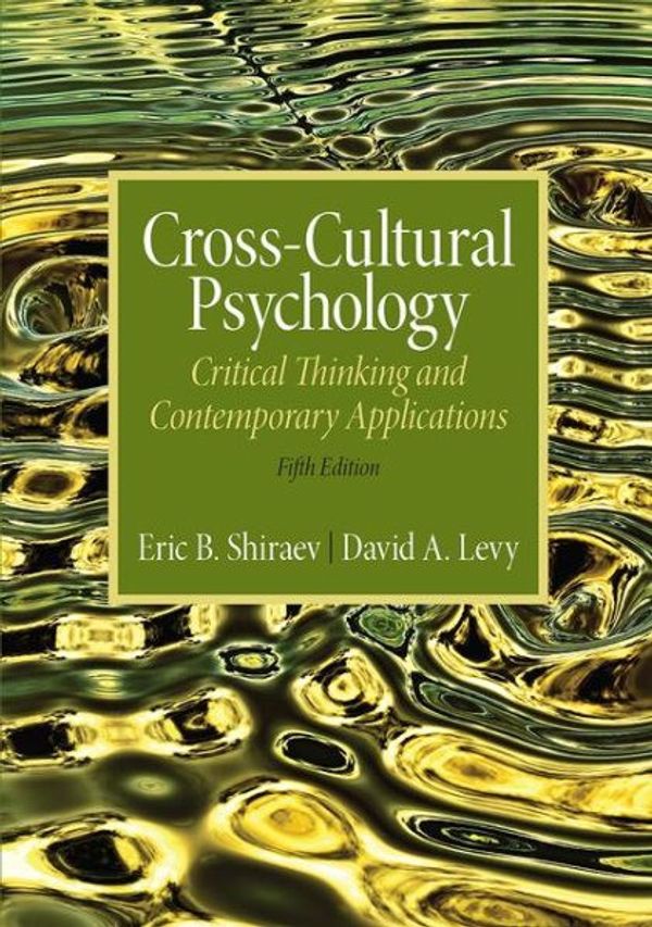 Cover Art for 9780205253234, Cross-cultural Psychology by Eric B. Shiraev