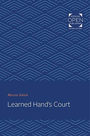 Cover Art for B07WNYF44X, Learned Hand's Court by Marvin Schick