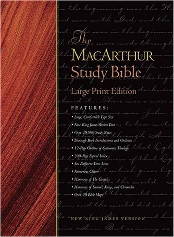 Cover Art for 9780718014605, MacArthur Study Bible-NKJV-Large Print by John MacArthur