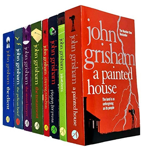 Cover Art for 9789124051969, John Grisham Collection 8 Books Set (A Painted House, Bleachers, Playing for Pizza, Skipping Christmas, The Testament, The Street Lawyer, The Pelican Brief, The Client) by John Grisham
