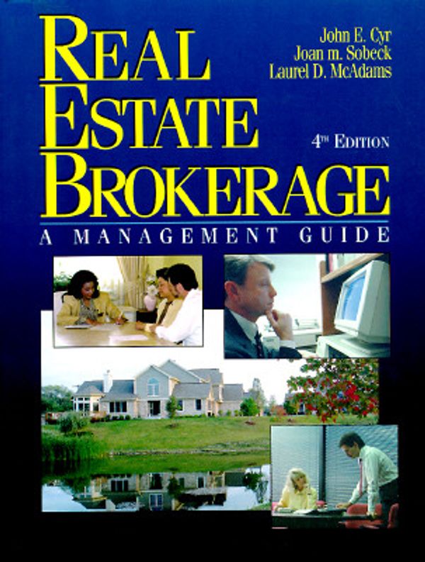 Cover Art for 9780793110650, Real Estate Brokerage by John E. Cyr, Joan M. Sobeck, Laurel D. McAdams