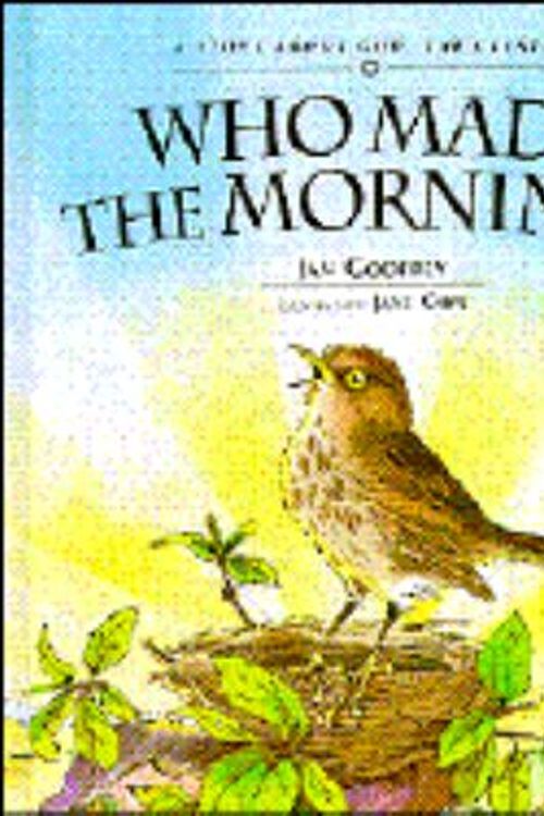 Cover Art for 9781564764720, Who Made the Morning by Jan Godfrey