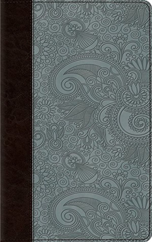 Cover Art for 9781433545733, ESV Thinline Bible (Trutone, Chocolate/Blue, Garden Design) by ESV Bibles by Crossway