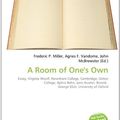 Cover Art for 9786130850784, A Room of One's Own by Frederic P. Miller