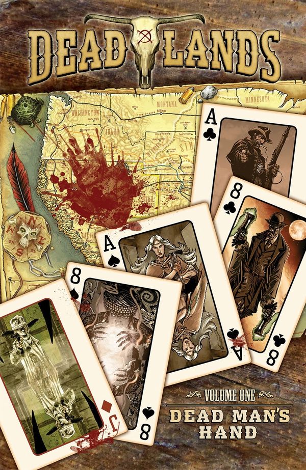 Cover Art for 9781631402401, Deadlands: Dead Man's Hand by David Gallaher, Jimmy Palmiotti