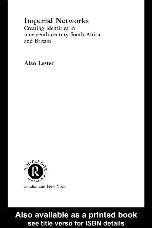Cover Art for 9780203995723, Imperial Networks by Alan Lester