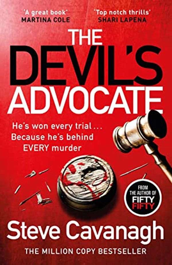 Cover Art for B08C31XLVD, The Devil's Advocate by Steve Cavanagh