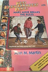 Cover Art for 9780590482233, Mary Anne Breaks the Rules by Ann M. Martin